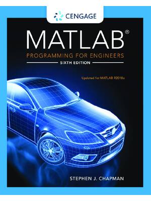 Preview of eBook [PDF] MATLAB Programming for Engineers 6th Edition By Stephen J. Chapman