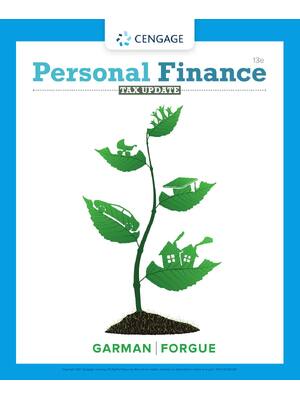 Preview of eBook [PDF] Personal Finance Tax Update 13th Edition By E. Thomas Garman, Raymond Forgue