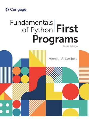 Preview of eBook PDF Fundamentals Of Python First Programs 3rd Edition By Kenneth Lambert