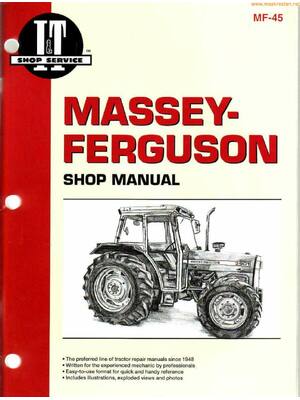Preview of I&T Shop Manual MF365, MF375, MF383, MF390, MF390T, & MF398 MF-45 Farmer Bob's