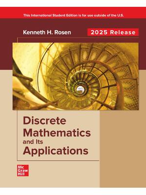 Preview of eBook ISE PDF Discrete Mathematics and Its Applications 2025 Release By Kenneth H. Rosen