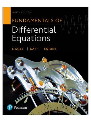 Preview of eBook [PDF] Fundamentals of Differential Equations 9th Edition By R. Kent Nagle, E. B. Saf