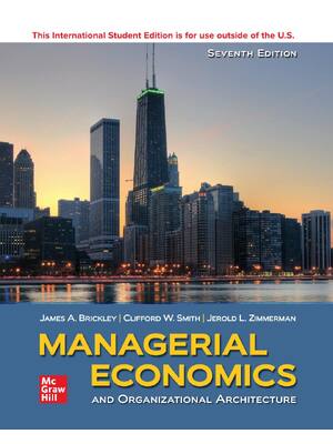 Preview of eBook ISE PDF Managerial Economics and Organizational Architecture 7th Edition By James Br