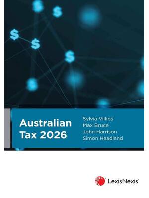 Preview of eBook PDF OCR Australian Tax 2026 1st Edition By Sylvia Villios, John Harrison, Max Bruce,