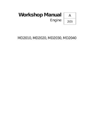 Preview of VOLVO PENTA ENGINE - MD2010 MD2020 MD2030 MD2040 - WORKSHOP SERVICE MANUAL