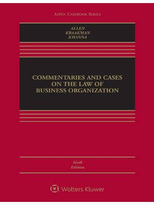Preview of eBook PDF Commentaries and Cases on the Law of Business Organization 6th Edition By Willia