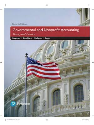 Preview of eBook PDF Governmental and Nonprofit Accounting 11th Edition By Robert Freeman, Craig Shou