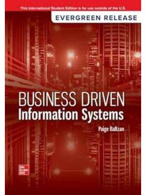 Preview of eBook PDF ISE Business Driven Information Systems 2026 Evergreen Release By Paige Baltzan