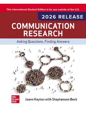 Preview of eBook PDF ISE Communication Research Asking Questions Finding Answers 2026 Release By Joan