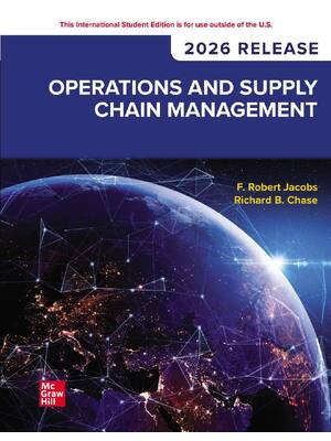 Preview of eBook PDF ISE Operations and Supply Chain Management 2026 Release By Robert Jacobs, Richar