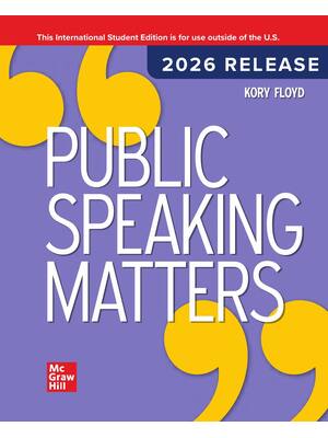Preview of eBook PDF ISE Public Speaking Matters 2026 Release By Kory Floyd