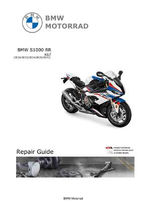 Preview of BMW S 1000 RR K67 Workshop Service Repair Manual
