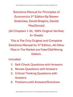 Preview image for Solutions Manual Principles of Economics 3rd Edition By Steven Greenlaw, David Shapiro, Daniel MacDonald (OpenStax)