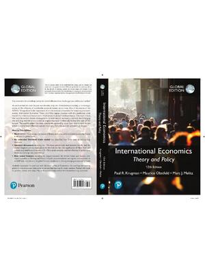 Preview of eBook [PDF] International Economics Theory and Policy 12th Global Edition By Paul Krugman,