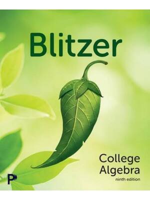 Preview of Test Bank For College Algebra 9th Edition By Robert F. Blitzer