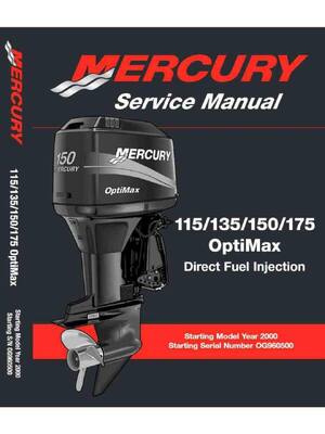 Preview of Mercury 115 135 150 175 OPTIMAX Service Manual