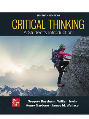 Preview of eBook [PDF] Critical Thinking a Students Introduction 7th Edition By Gregory Bassham, Will