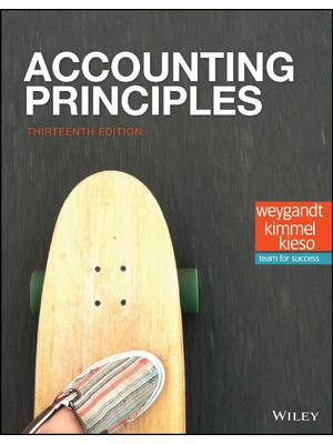 Preview of eBook [PDF] Accounting Principles 13th Edition By Jerry J Weygandt, Paul D Kimmel, Donald