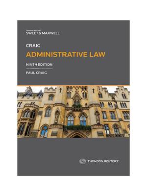 Preview of eBook [PDF] Administrative Law 9th Edition By Craig, Paul