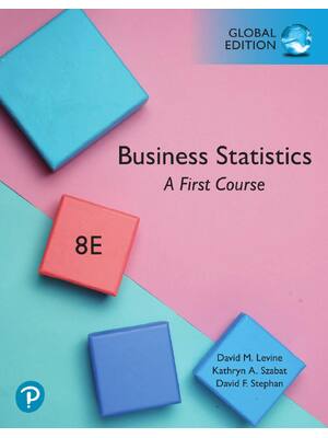 Preview of eBook [PDF] Business Statistics A First Course 8th Global Edition By Levine, David, Levine