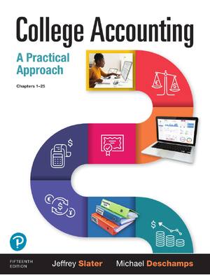 Preview of eBook [PDF] College accounting a practical approach 15th Edition Chapters 1-25 By Jeffrey
