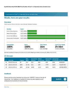 Preview image for NURS 4065 Prioritization of Care® v.2 Specialty Series Geriatric Care Capella University! ALREDY RATED A+