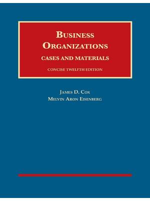 Preview of eBook EPUB PDF Business Organizations, Cases and Materials, Concise 12th Edition By James