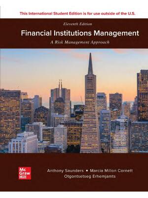 Preview of eBook PDF ISE Financial Institutions Management A Risk Management Approach 11th Edition By