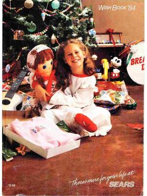 Preview image for 1984 Sears Christmas Catalog Wish book 1984 Vintage Old