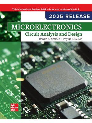 Preview of eBook ISE PDF Microelectronics Circuit Analysis and Design 2025 Release By Donald Neamen,