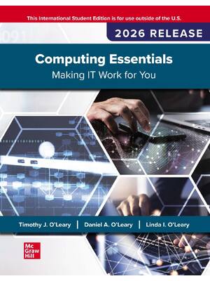 Preview of eBook [PDF] Computing Essentials Making IT Work for You 2026 Release By Timothy O'Leary, L