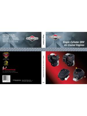 Preview of Briggs and Stratton Single Cylinder OHV Air Cooled Engine Repair Manual