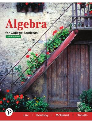 Preview of eBook [PDF] Algebra For College Students 10th Edition By Margaret L. Lial, John Hornsby