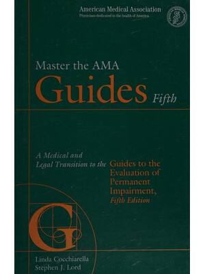 Preview of eBook Scan PDF Master the AMA Guides 5th Edition By Linda Cocchiarella, Stephen Lord