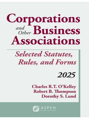 Preview of eBook EPUB PDF Corporations and Other Business Associations Selected Statutes, Rules, and