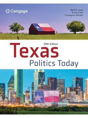 Preview of eBook PDF Texas Politics Today 20th Edition By Mark Jones, Ernest Crain