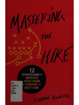 Preview of eBook(scan copy)  Mastering the Hire 1st edition By  Chaka Booker
