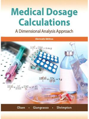 Preview of eBook PDF Medical Dosage Calculations A Dimensional Analysis Approach 11th Edition  June O