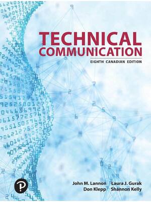 Preview of eBook [PDF] Technical Communication 8th Canadian Edition By John M. Lannon, Laura J. Gurak