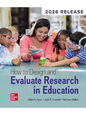 Preview of eBook [PDF] How to Design and Evaluate Research in Education 2026 Release By Helen Hyun, J