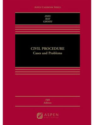 Preview of eBook PDF OCR Civil Procedure Cases and Problems 5th Edition By Allan Ides, Christopher Ma