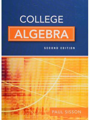 Preview image for College Algebra, 2nd Edition By Paul Sisson | eBook Scan PDF