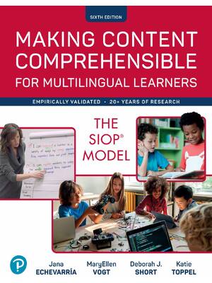 Preview of eBook PDF Making Content Comprehensible for Multilingual Learners The Siop Model 6th Editi