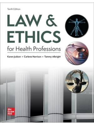 Preview of Law & Ethics for Health Professions 10th Edition By Karen Judson, Carlene Harrison | eBook