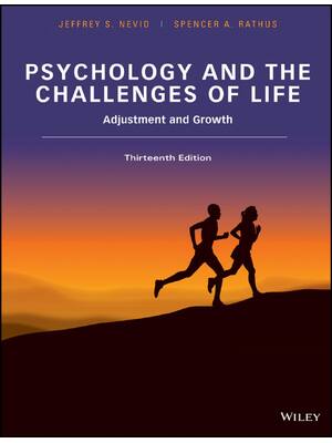 Preview of Psychology and the Challenges of Life Binder Ready Version Adjustment and Growth 13th Edit