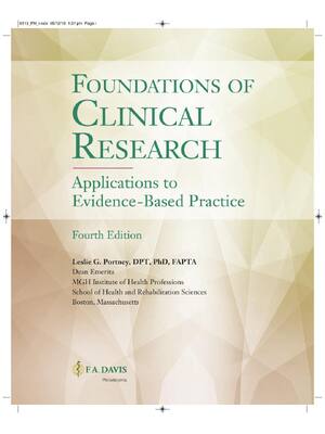 Preview of Foundations of Clinical Research Applications to Evidence-Based Practice 4th Edition By Le