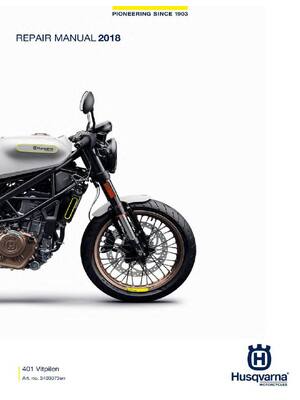 Preview of Husqvarna - VITPILEN 401 - Service Repair Manual 2018