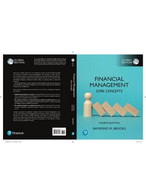 Preview of Financial Management Core Concepts 4th Global Edition By Raymond Brooks