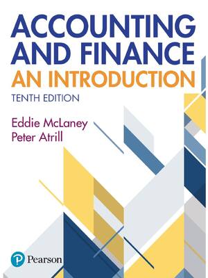 Preview of Accounting and Finance An Introduction 10th Edition By Eddie McLaney, Peter Atrill eBook P