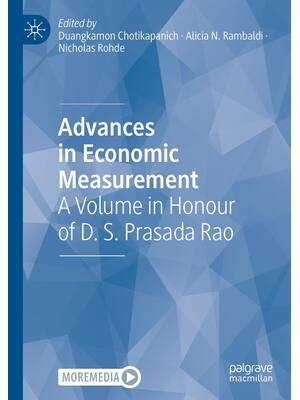 Preview of Advances in Economic Measurement A Volume in Honour of D. S. Prasada Rao 1st Edition By Du